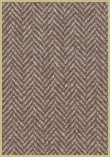 Cotswold Woollen Weavers' Pure New Wool herringbone upholstery cloth - Coffee