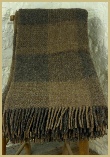 Natural British Wool Block Check Moorit