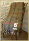 Cotswold Woollen Weavers' Gloucestershire Check Lambwool Merino Throw